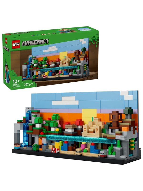 Produktfoto för LEGO Minecraft 21589 Minilandskap