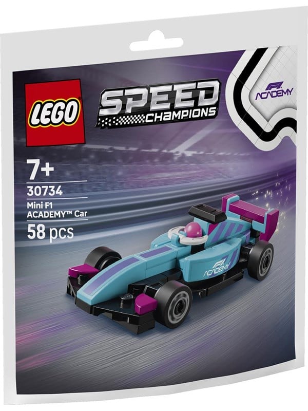 LEGO Speed Champions 30734 F1 ACADEMY™ minibil