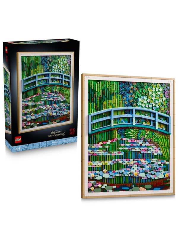 LEGO Art 31220 Claude Monet – Bro över näckrosdamm