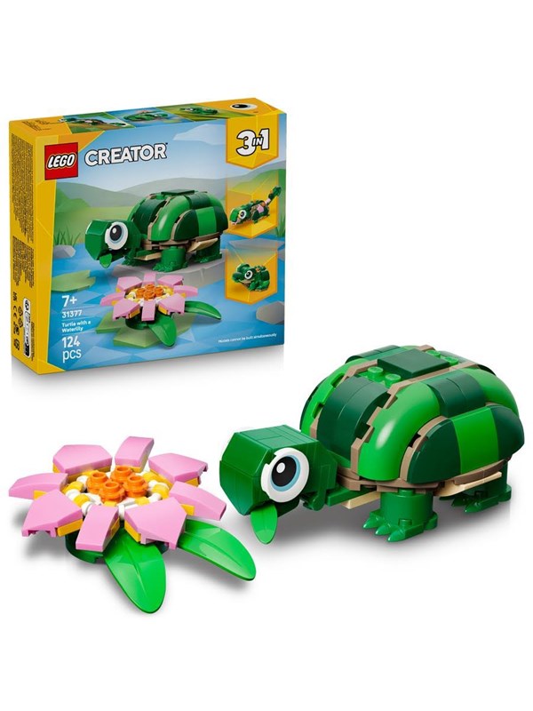 LEGO Creator 31377 Sköldpadda med näckros