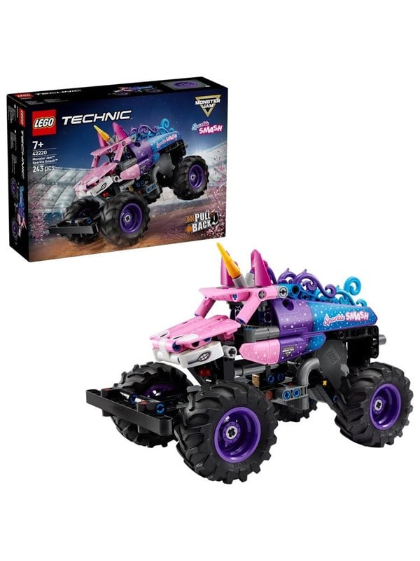 Produktfoto för LEGO Technic 42220 Monster Jam™ Sparkle Smash™ pull-back
