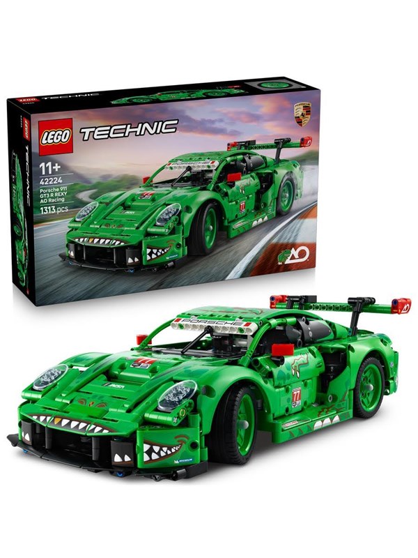 LEGO Technic 42224 Porsche 911 GT3 R REXY AO Racing racerbil