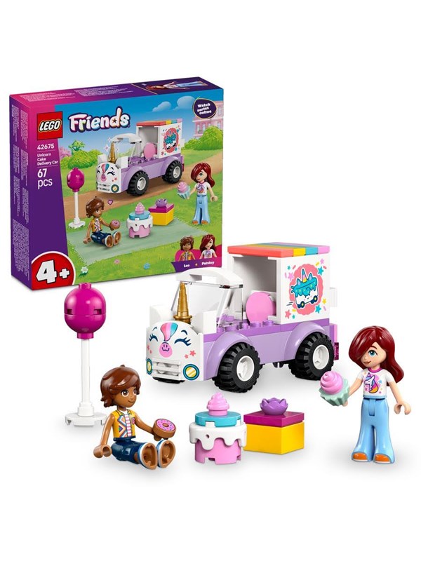 LEGO Friends 42675 Enhörningsbil för tårtleveranser