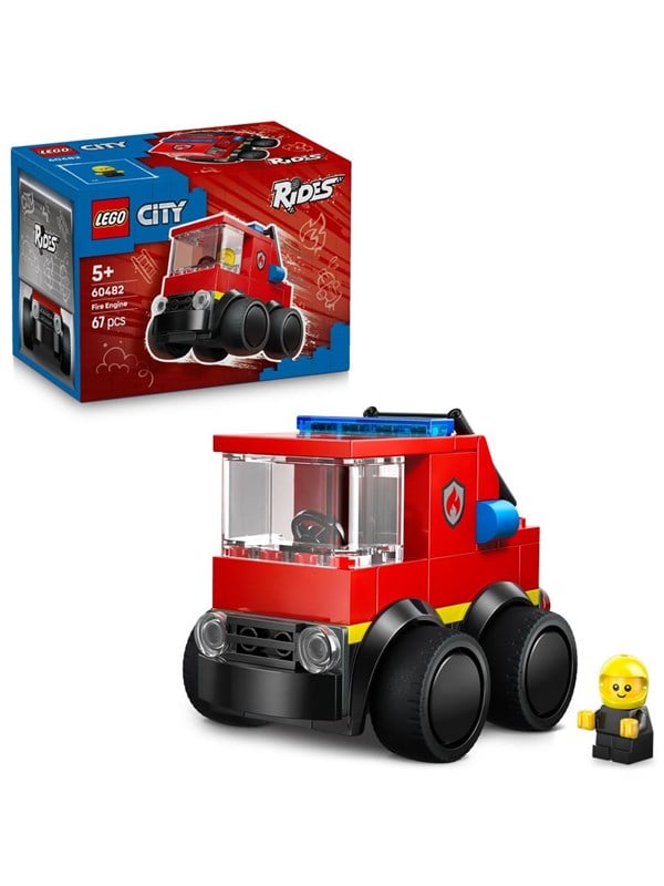 LEGO City 60482 Fordon - brandbil