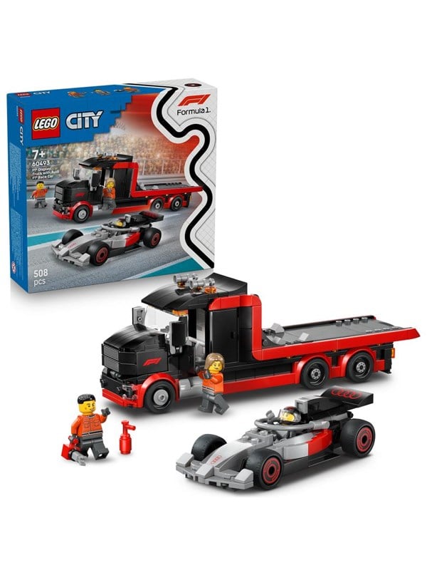 Produktfoto för LEGO City 60493 F1® uppvisningsbil med Audi F1® racerbil