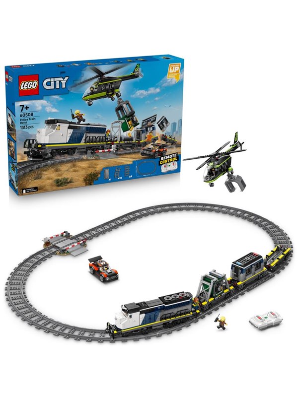 Produktfoto för LEGO City 60508 Polis - tågrån