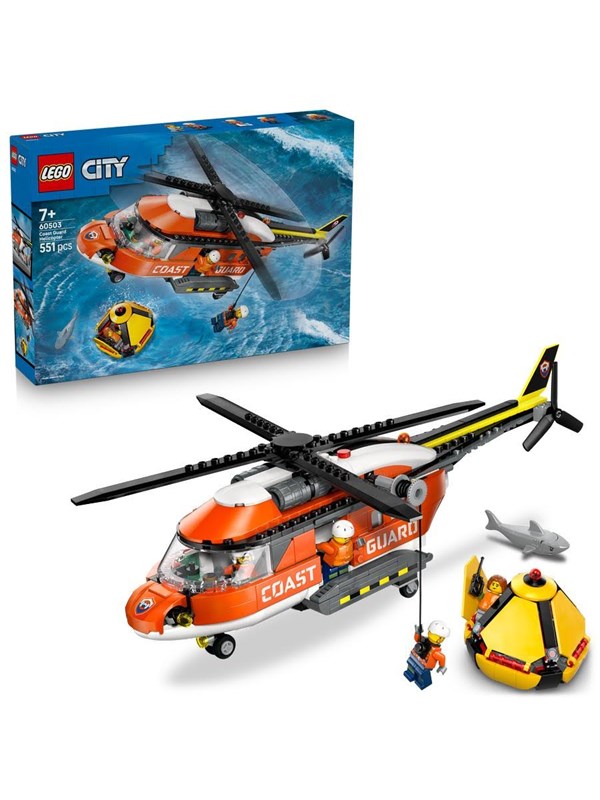 Produktfoto för LEGO City 60503 Kustbevakningens helikopter