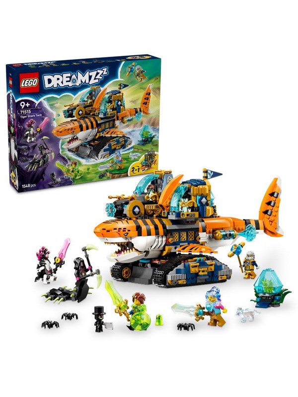 Produktfoto för LEGO DREAMZzz 71515 Tigerhajstank