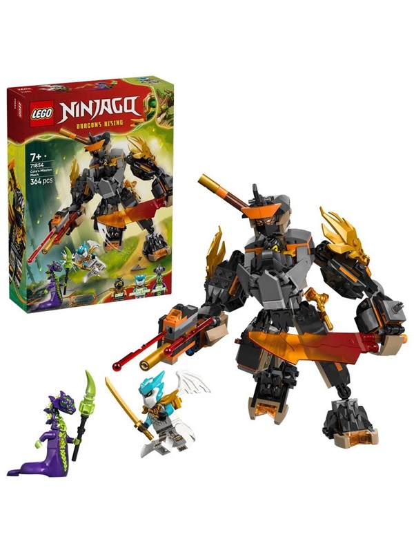 LEGO Ninjago 71854 Coles uppdragsrobot och Drak-Zane