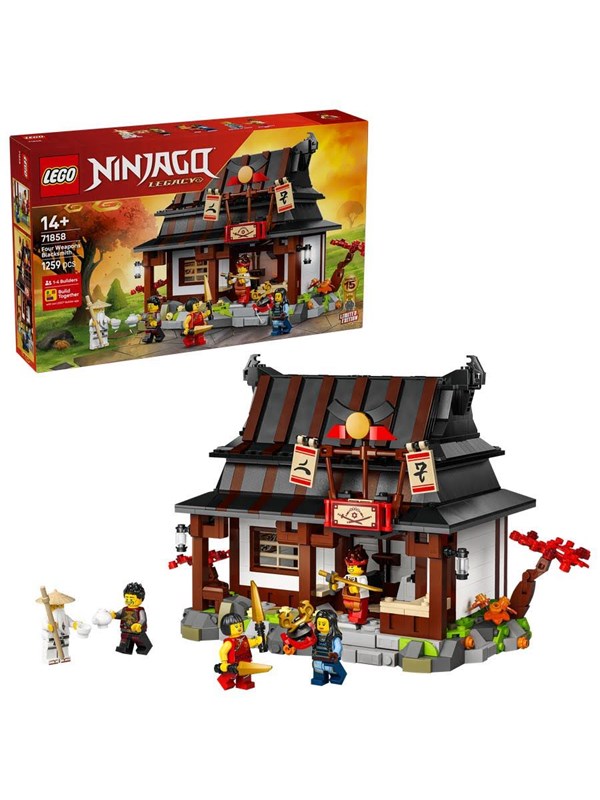 LEGO Ninjago 71858 15-årsjubileum - De fyra vapnens smedja - Köp för SEK 719 - Spara 20%