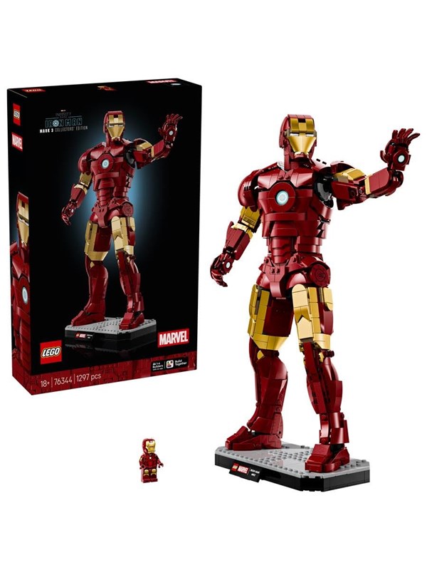 Produktfoto för LEGO Super Heroes Marvel 76344 Iron Man Mark 3 - samlarutgåva
