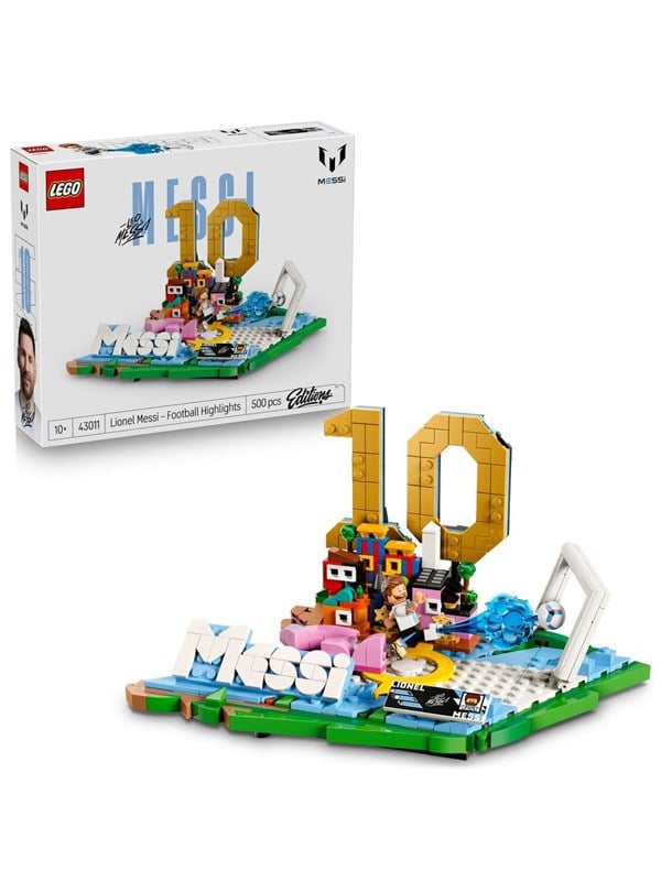 LEGO Editions 43011 Lionel Messi - fotbollshöjdpunkter