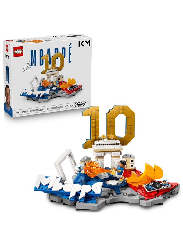 LEGO Editions 43013 Kylian Mbappé – fotbollshöjdpunkter