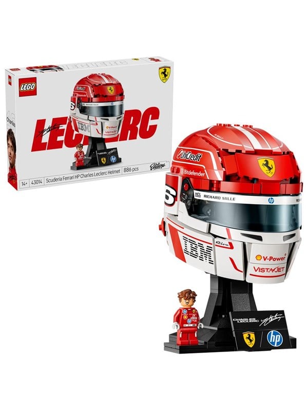 Produktfoto för LEGO Editions Formula 1 43014 Scuderia Ferrari HP Charles Leclerc hjälm