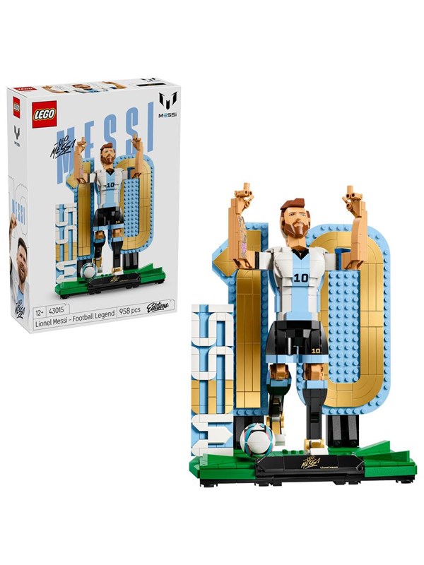 LEGO Editions 43015 Lionel Messi - fotbollslegend - SEK 559 - Spara 20%