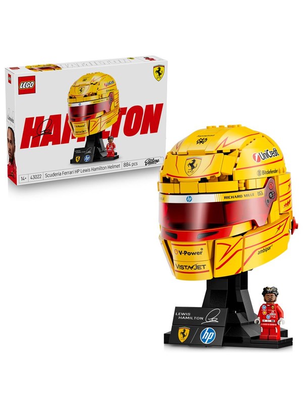 LEGO Editions 43022 Scuderia Ferrari HP Lewis Hamilton hjälm