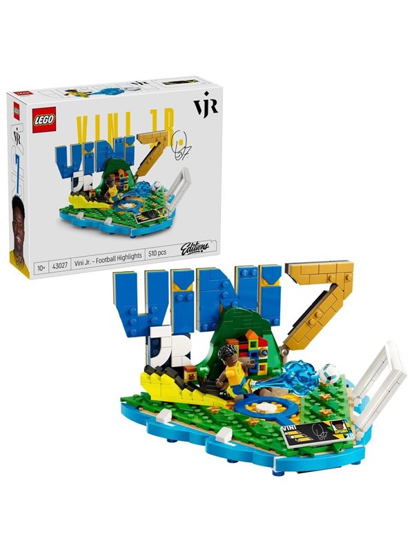 LEGO Editions 43027 Vini Jr. - fotbollshöjdpunkter - SEK 219 - Spara 21%