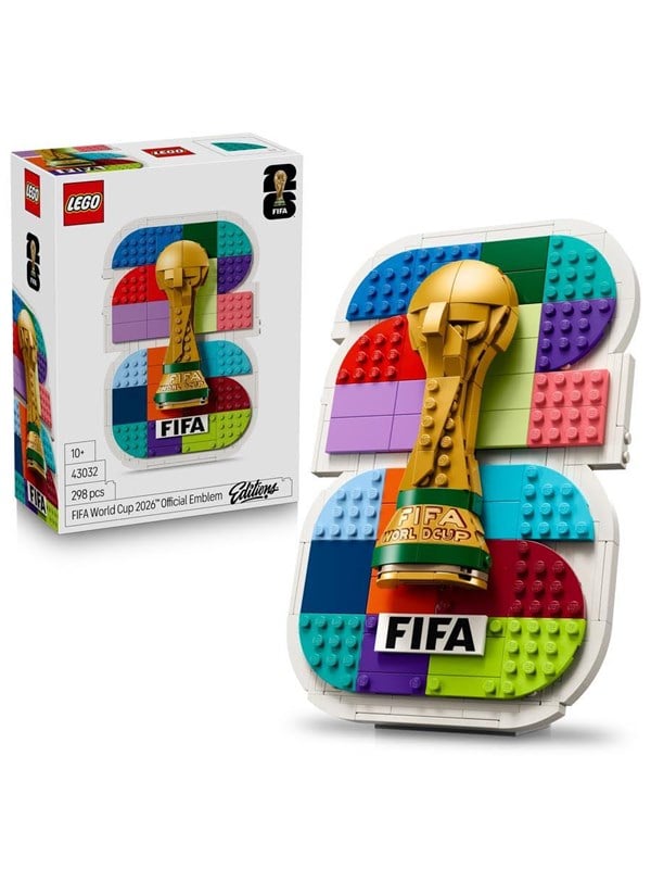 LEGO Editions 43032 Fotbolls-VM 2026 officiellt emblem
