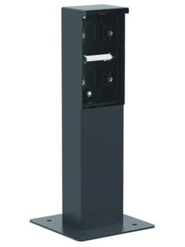 Niko-Servodan Hydro garden post with 2 functions including mounting flange, black