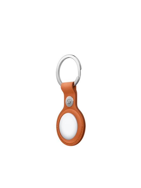 Produktfoto för Apple AirTag FineWoven Key Ring - Fox Orange