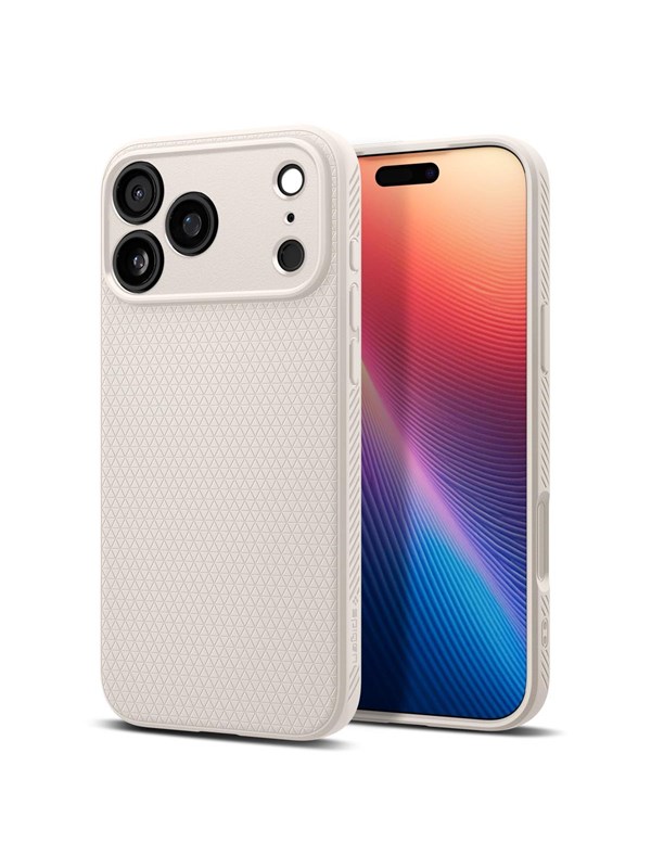 Spigen Liquid Air - natural titanium - iPhone 17 Pro Max