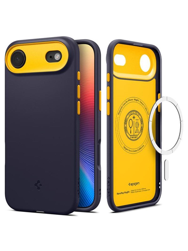 Produktfoto för Spigen iPhone Air Mobilskal Magsafe Nano Pop - Marinblå