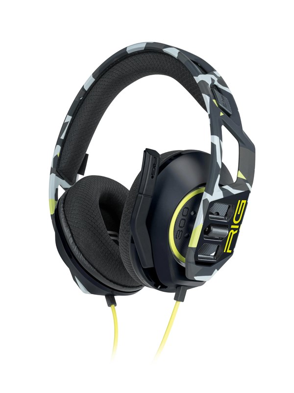 NACON Rig Headphones 300 Pro HS - Acid - Wired Headset - Sony PlayStation 5