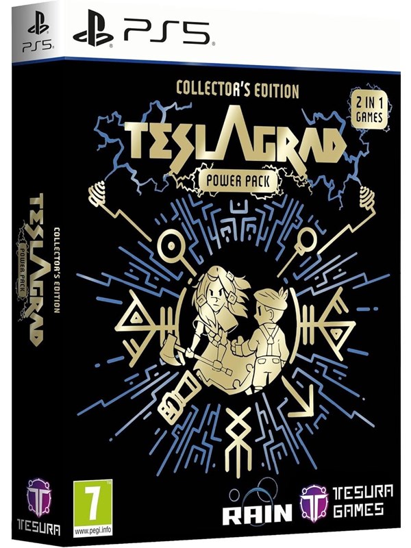 Teslagrad Power Pack (Collector's Edition) - Sony PlayStation 5 - Plattformsspelare