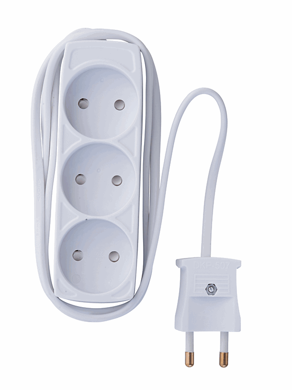 Thorkild Larsen E-Line 3-Socket 2x0.75 mm2