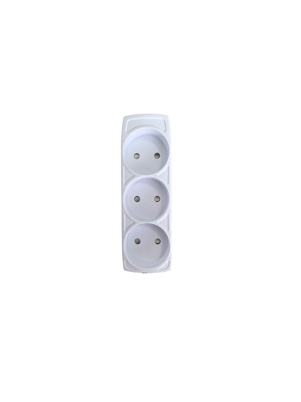 Thorkild Larsen E-line 3-Socket Without Ground.