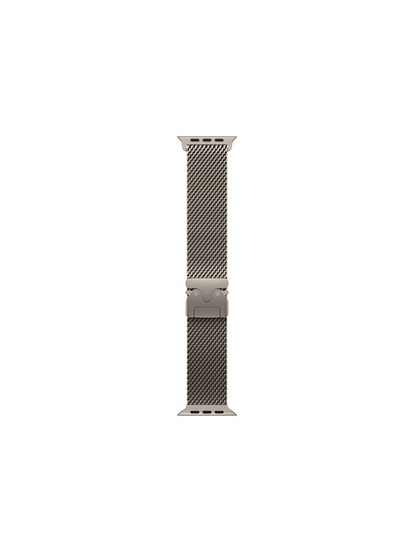 Apple 49mm Natural Titanium Milanese Loop - Small