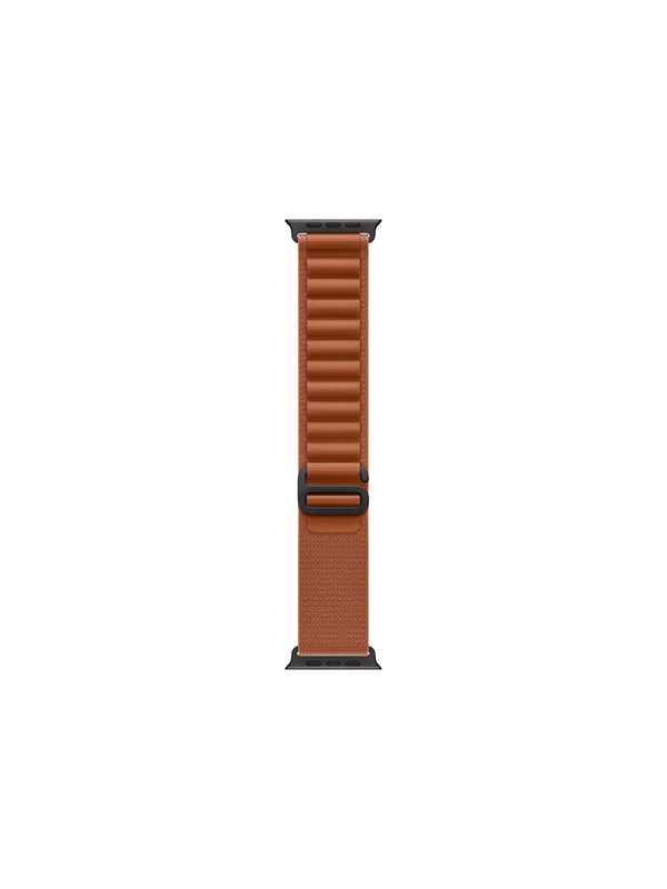 Apple 49mm Terra Cotta Alpine Loop - Large - Black Titanium Finish