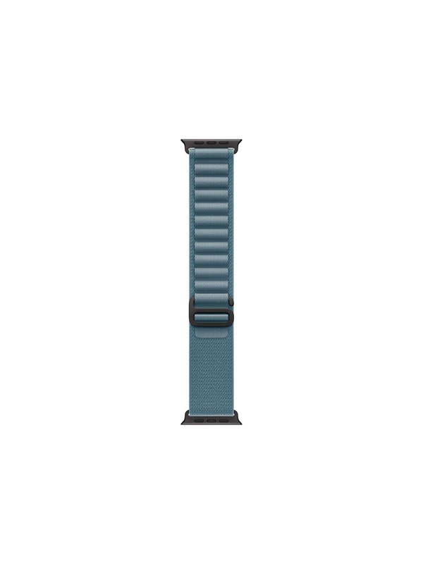 Apple 49mm Light Blue Alpine Loop - Medium - Black Titanium Finish