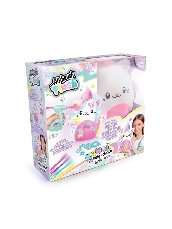 Airbrush Plush Kawaii Kattunge