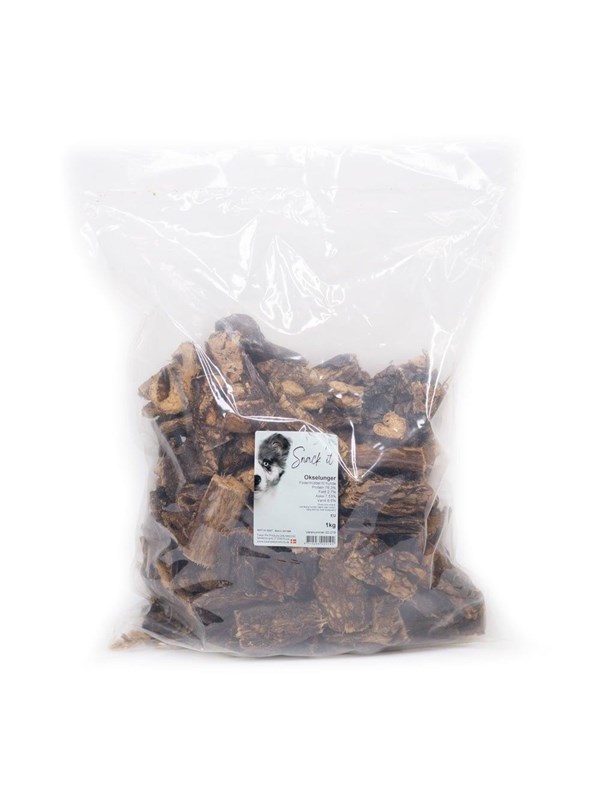 Snack'it - Beef Lungs dog snack - 1kg