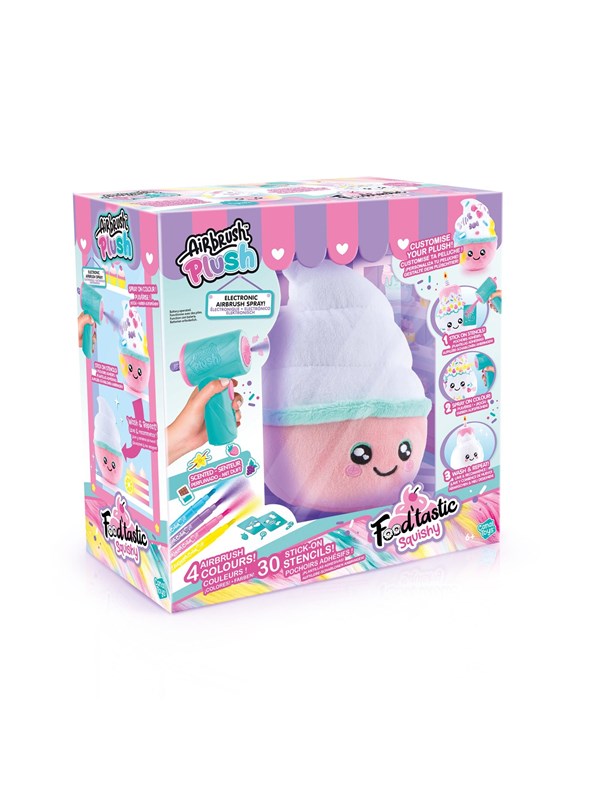 Airbrush Plush Food'tastic Gosedjur