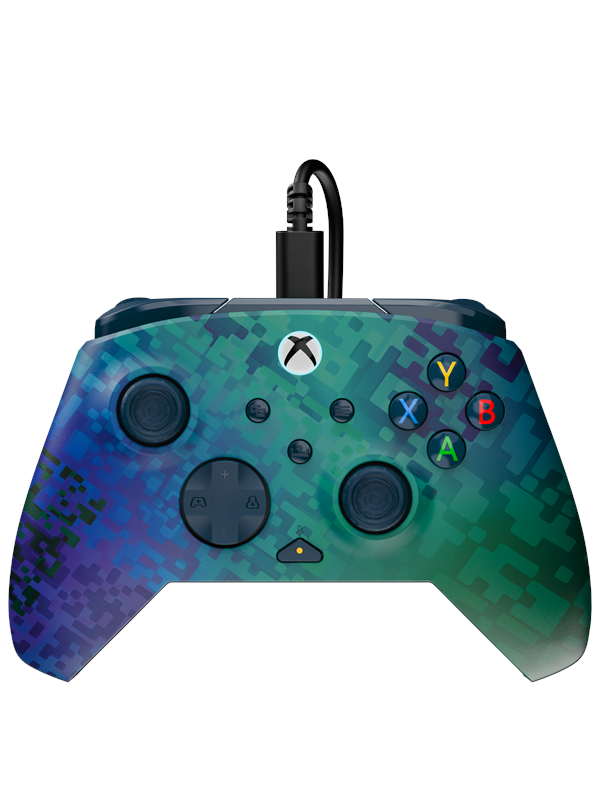 Produktfoto för Turtle Beach Rematch Advanced Wired - Glitch Green - Wired Controller - Microsoft Xbox One