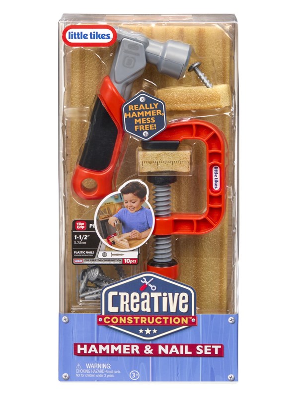 Little Tikes Creative Construction Hammer and Nail Set