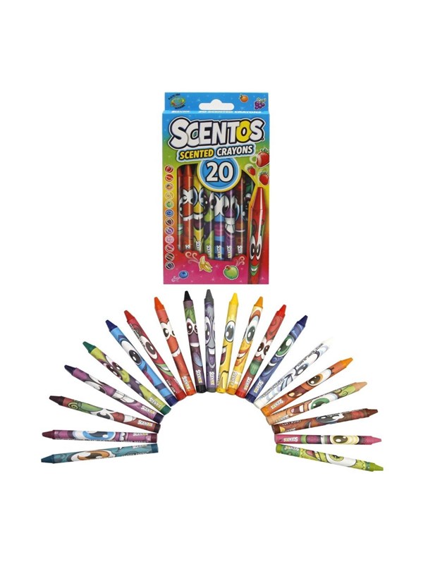 Scentos Färgpennor 20-pack i