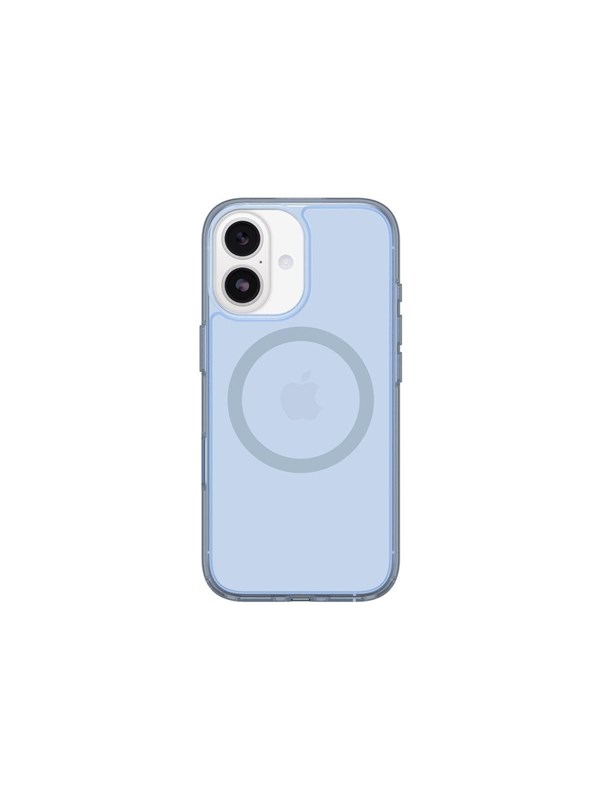 OtterBox Symmetry Clear MagSafe Camera Control Apple iPhone 17 Silver Glade - blue