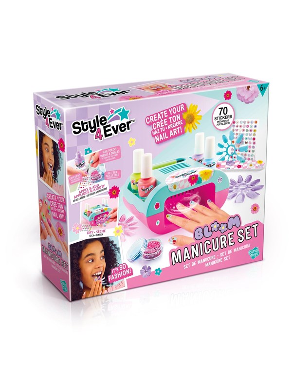 Style 4 Ever Bloom Nagelkonst Manikyrset