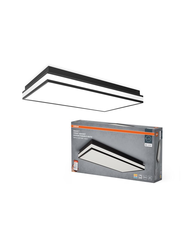Osram SMART+ Orbis Magnet 4200lm 42W/827-865 600x300mm black WiFi