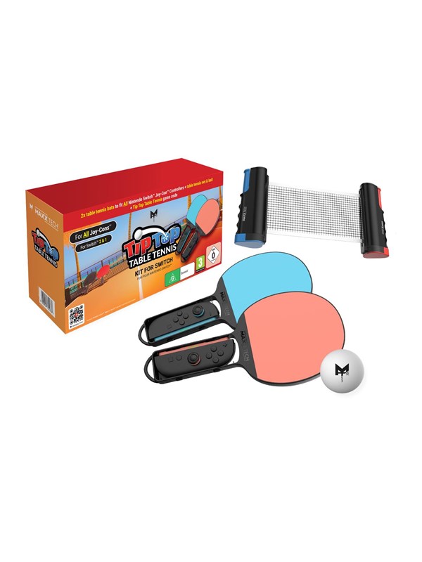 MAXX TECH Tip Top Table Tennis Kit - Table tennis controller - Nintendo Switch 2
