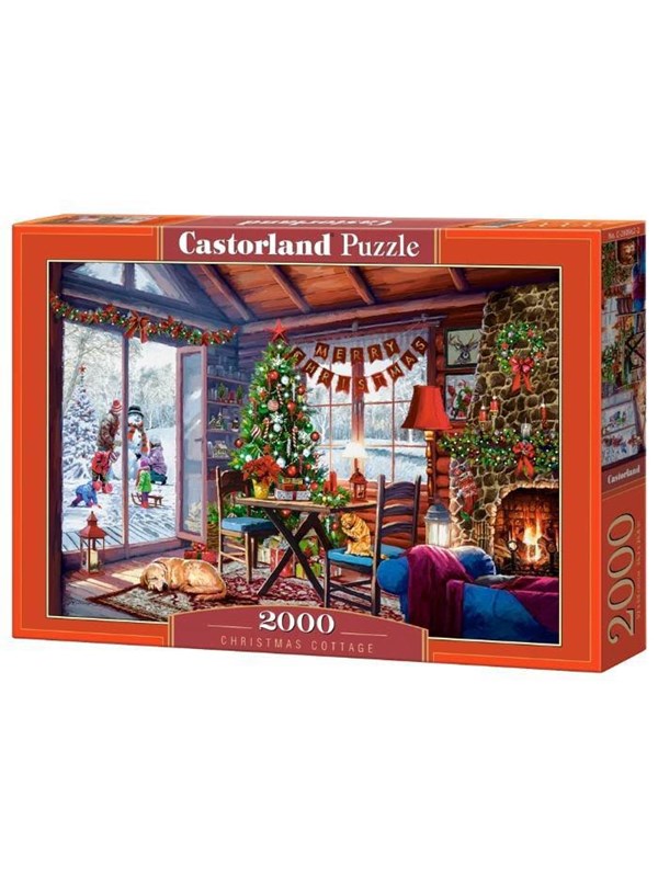Castorland Christmas cabin (2000)