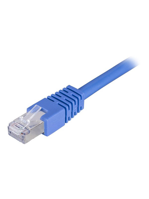Deltaco STP-611 - patch cable - 1.5 m - blue - Blå - 1m