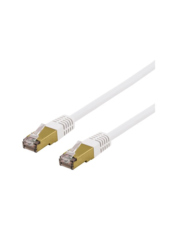 Deltaco SFTP-60VAH - patch cable - 50 cm - black - Svart - 0.5m