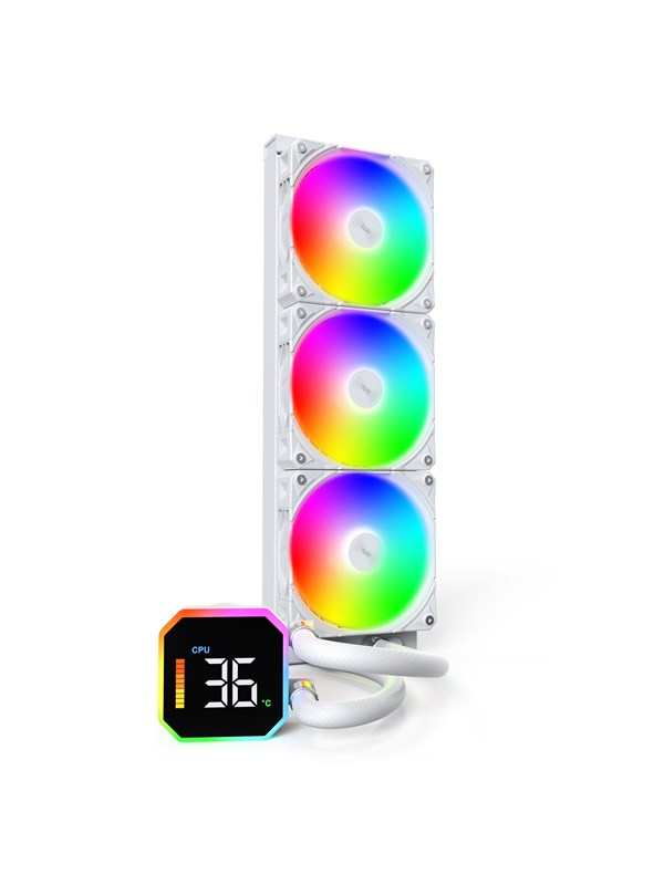 Montech Hyper Flow Digital 360 White - CPU Vattenkylare
