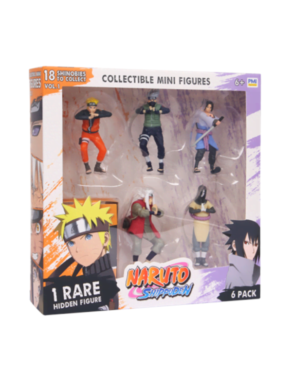 Naruto Shippuden 7 cm Figure 6 pack Deluxe box - assorted - Köp för SEK 174 - Spara 20%