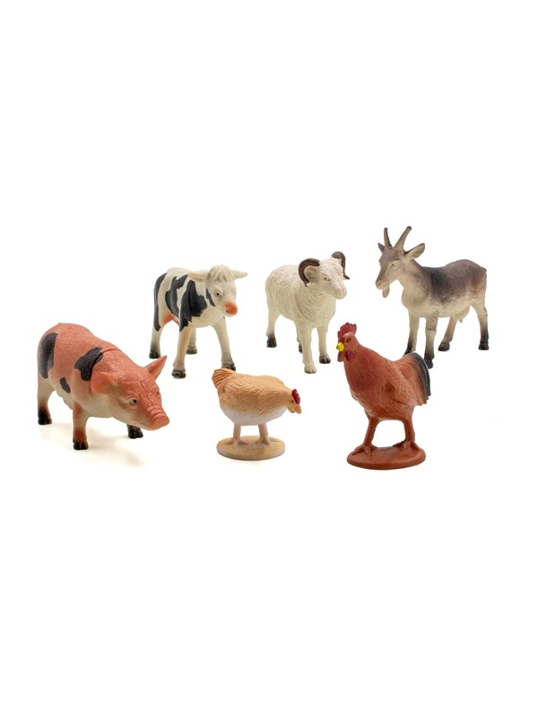 Pocket Money Farm animals 6 pcs