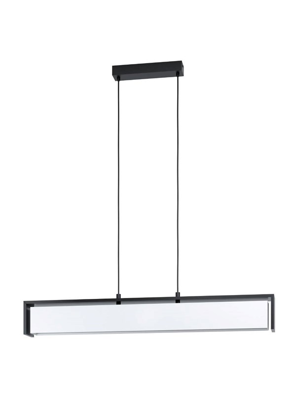 EGLO VALDELAGRANO-Z LÅNGBORD RGBTW 3900LM SVART/VIT